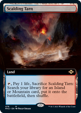 Scalding Tarn (Extended Art) [Modern Horizons 2] MTG Single Magic: The Gathering  | Multizone: Comics And Games