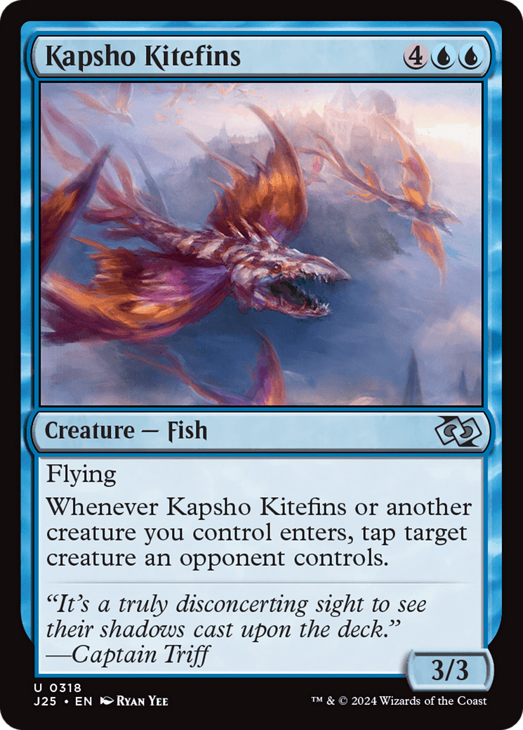 Kapsho Kitefins [Foundations Jumpstart] MTG Single Magic: The Gathering  | Multizone: Comics And Games