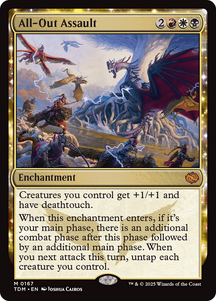 All-Out Assault [Tarkir: Dragonstorm] MTG Single Magic: The Gathering  | Multizone: Comics And Games