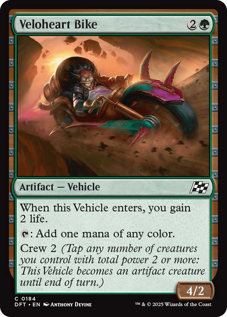 Veloheart Bike [Aetherdrift] MTG Single Magic: The Gathering  | Multizone: Comics And Games