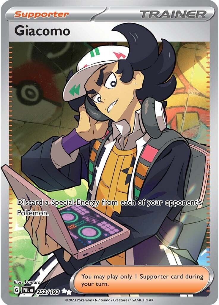 Giacomo (252/193) [Scarlet & Violet: Paldea Evolved] Pokemon Single Pokémon  | Multizone: Comics And Games