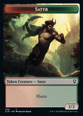 Satyr // Beast Double-Sided Token [Commander Legends: Battle for Baldur's Gate Tokens] MTG Single Magic: The Gathering  | Multizone: Comics And Games