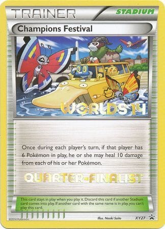 Champions Festival (XY27) (2014 Quarter Finalist) [XY: Black Star Promos] Pokemon Single Pokémon  | Multizone: Comics And Games