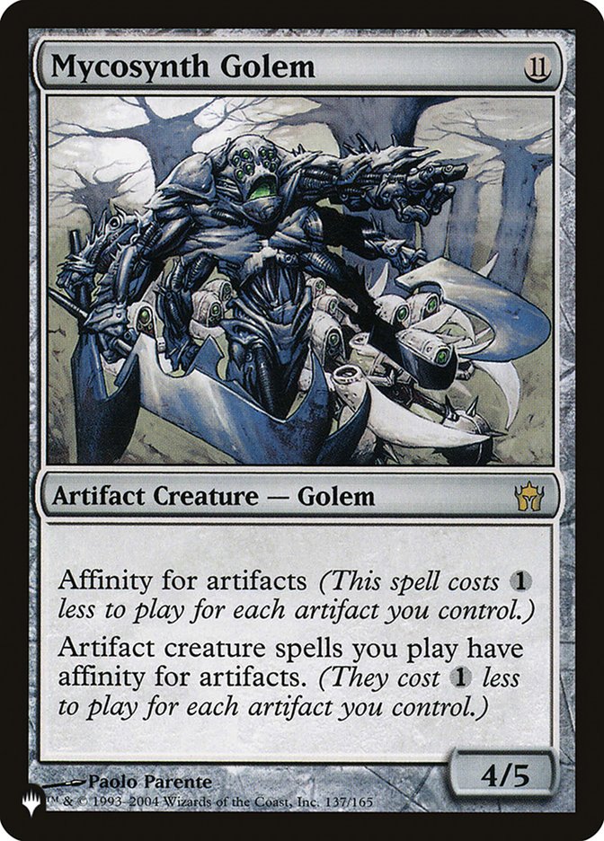 Mycosynth Golem [The List] MTG Single Magic: The Gathering  | Multizone: Comics And Games