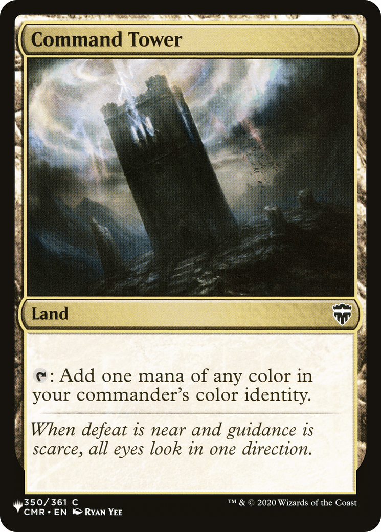 Command Tower (CMR) [The List] MTG Single Magic: The Gathering  | Multizone: Comics And Games