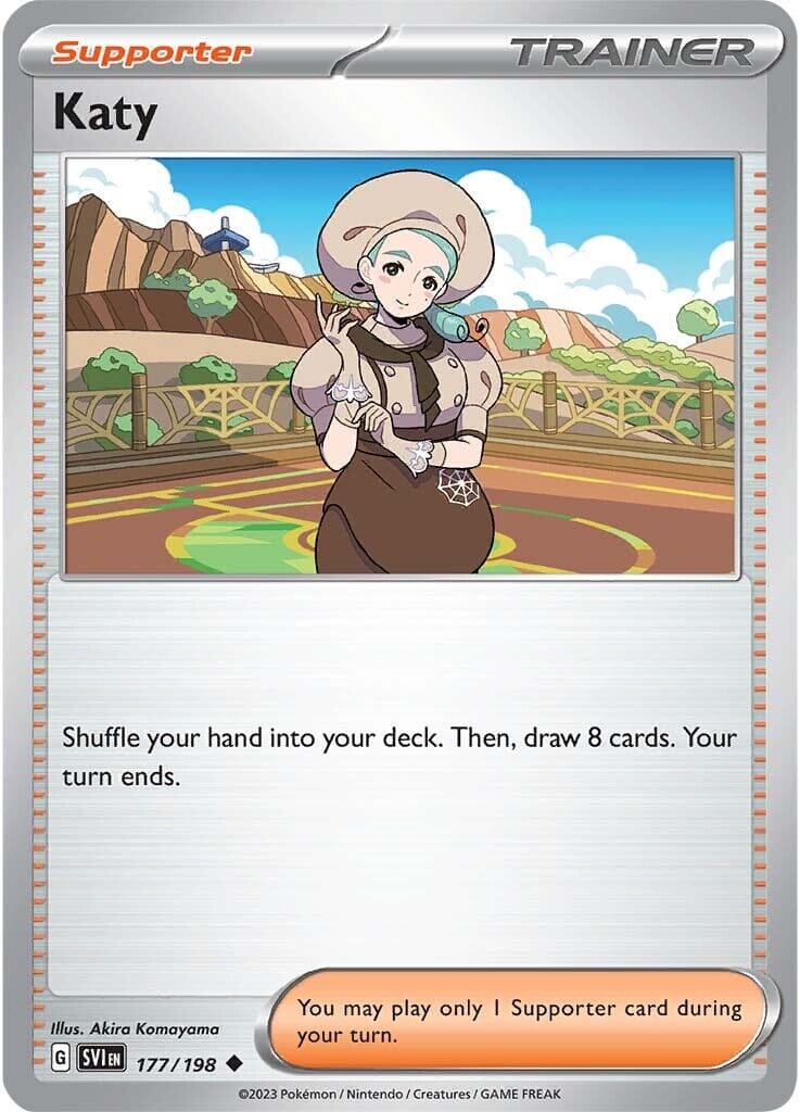 Katy (177/198) [Scarlet & Violet: Base Set] Pokemon Single Pokémon  | Multizone: Comics And Games