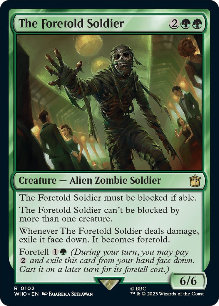 The Foretold Soldier [Doctor Who] MTG Single Magic: The Gathering  | Multizone: Comics And Games