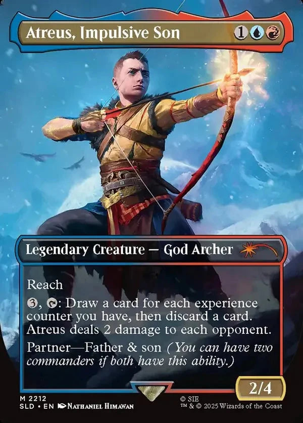 Atreus, Impulsive Son [Secret Lair Drops] MTG Single Magic: The Gathering  | Multizone: Comics And Games