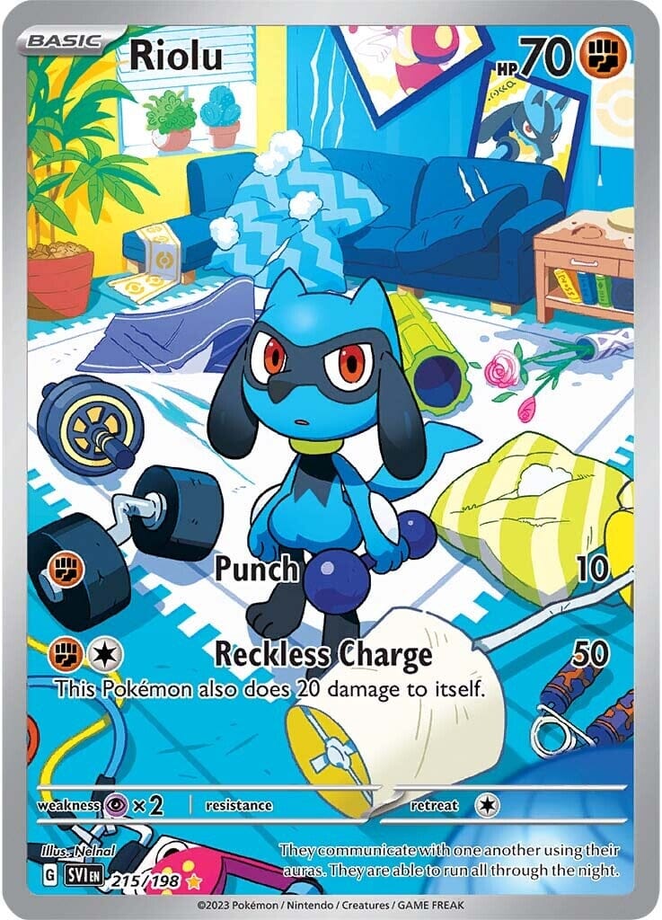 Riolu (215/198) [Scarlet & Violet: Base Set] Pokemon Single Pokémon  | Multizone: Comics And Games