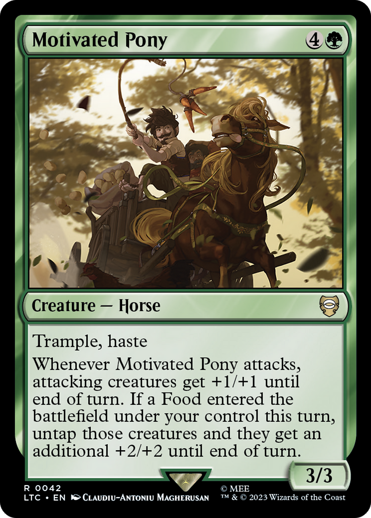 Motivated Pony [The Lord of the Rings: Tales of Middle-Earth Commander] | Multizone: Comics And Games