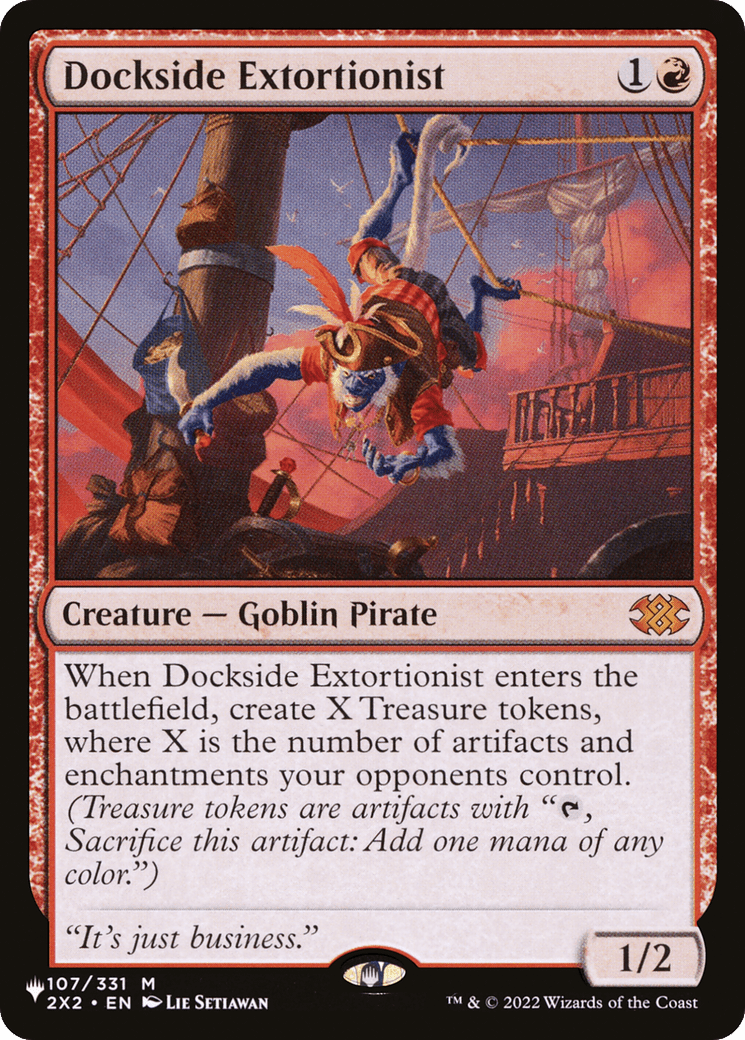 Dockside Extortionist [The List] MTG Single Magic: The Gathering  | Multizone: Comics And Games