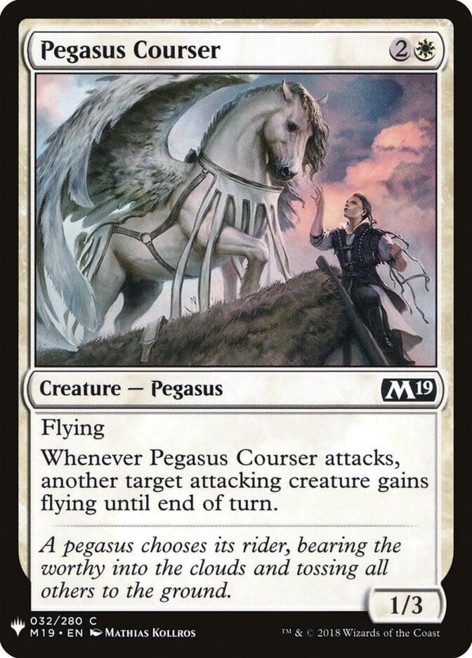 Pegasus Courser [Mystery Booster] MTG Single Magic: The Gathering  | Multizone: Comics And Games