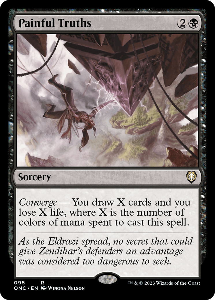 Painful Truths [Phyrexia: All Will Be One Commander] MTG Single Magic: The Gathering  | Multizone: Comics And Games