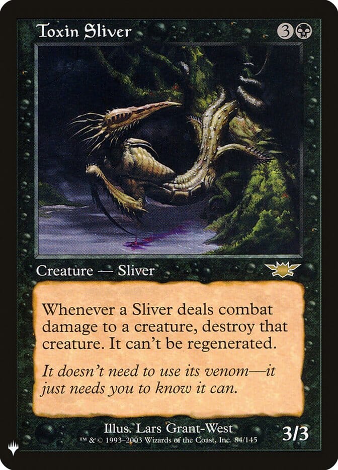 Toxin Sliver [Mystery Booster] MTG Single Magic: The Gathering  | Multizone: Comics And Games