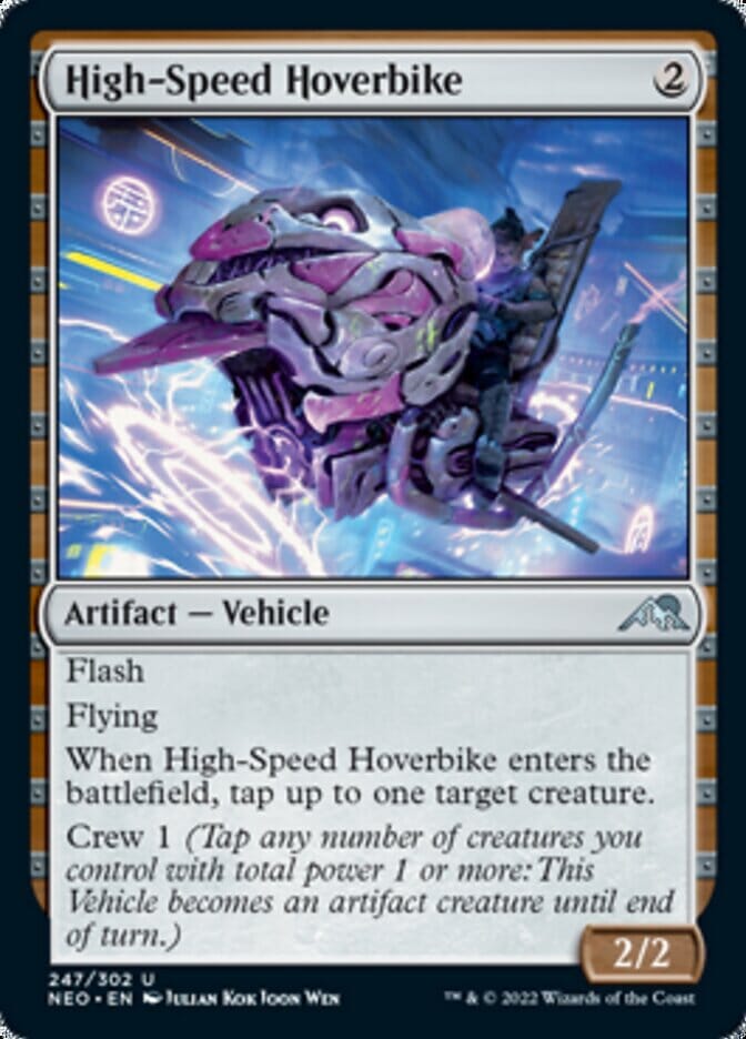 High-Speed Hoverbike [Kamigawa: Neon Dynasty] MTG Single Magic: The Gathering  | Multizone: Comics And Games