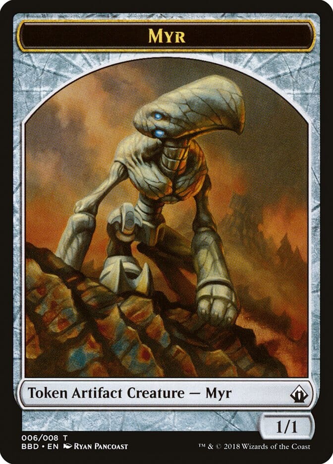 Myr Token [Battlebond Tokens] MTG Single Magic: The Gathering  | Multizone: Comics And Games