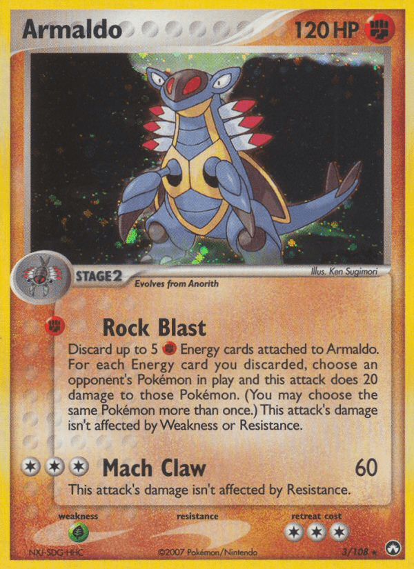 Armaldo (3/108) [EX: Power Keepers] Pokemon Single Pokémon  | Multizone: Comics And Games