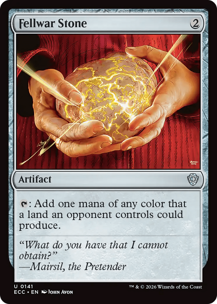 Fellwar Stone [Lorwyn Eclipsed Commander] MTG Single Magic: The Gathering  | Multizone: Comics And Games