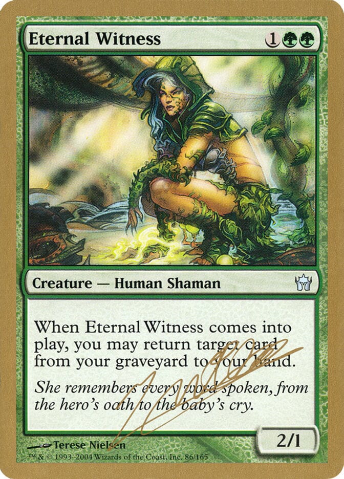 Eternal Witness (Julien Nuijten) [World Championship Decks 2004] MTG Single Magic: The Gathering  | Multizone: Comics And Games