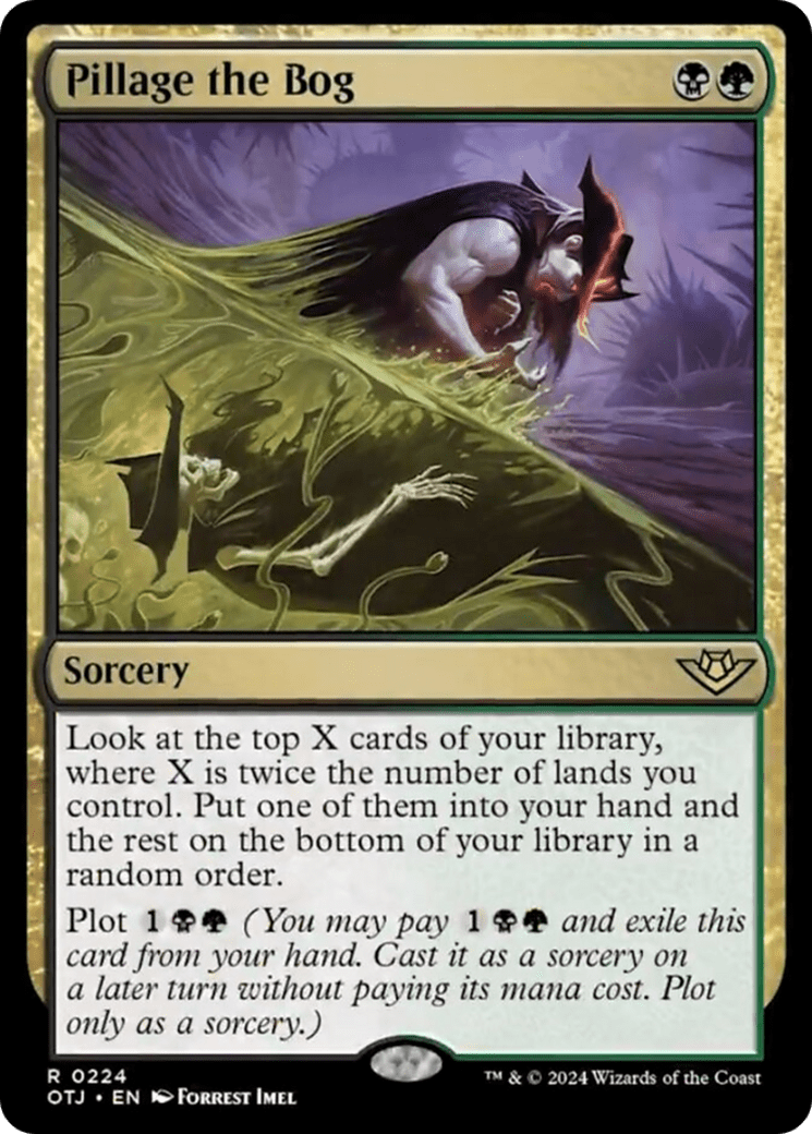 Pillage the Bog [Outlaws of Thunder Junction] MTG Single Magic: The Gathering  | Multizone: Comics And Games