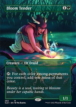 Bloom Tender (Borderless) [Secret Lair Drop Series] MTG Single Magic: The Gathering  | Multizone: Comics And Games