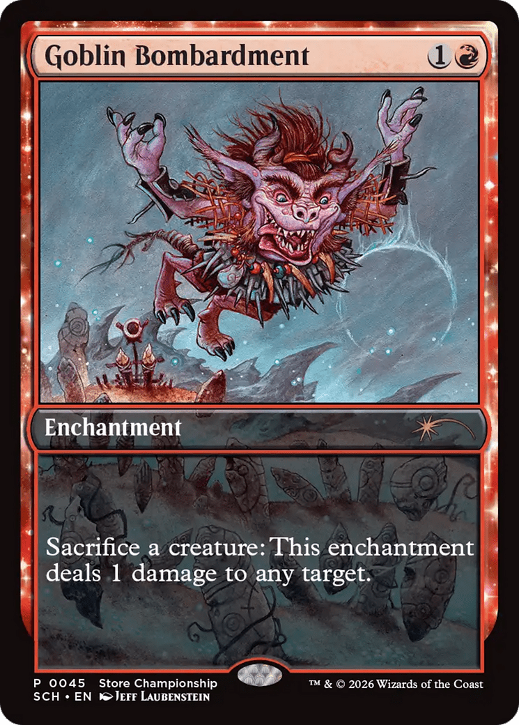 Goblin Bombardment [Store Championships 2026] MTG Single Magic: The Gathering  | Multizone: Comics And Games