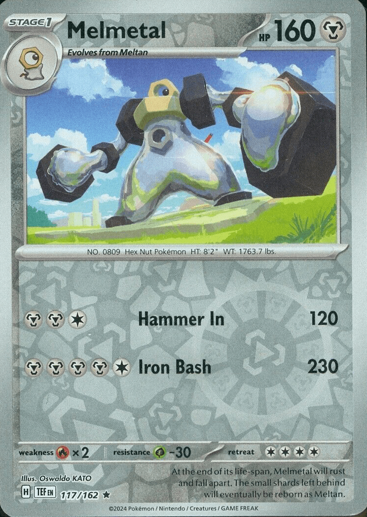 Melmetal (117/162) [Scarlet & Violet: Temporal Forces] Pokemon Single Pokémon  | Multizone: Comics And Games