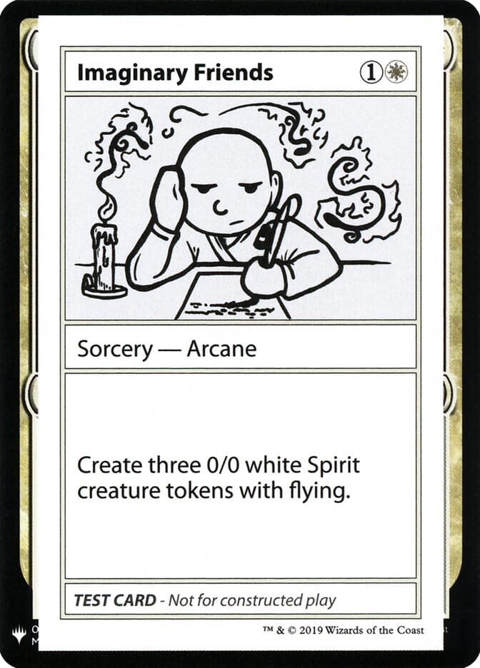 Imaginary Friends [Mystery Booster Playtest Cards] MTG Single Magic: The Gathering  | Multizone: Comics And Games