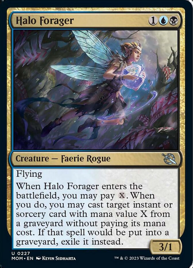 Halo Forager [March of the Machine] MTG Single Magic: The Gathering  | Multizone: Comics And Games