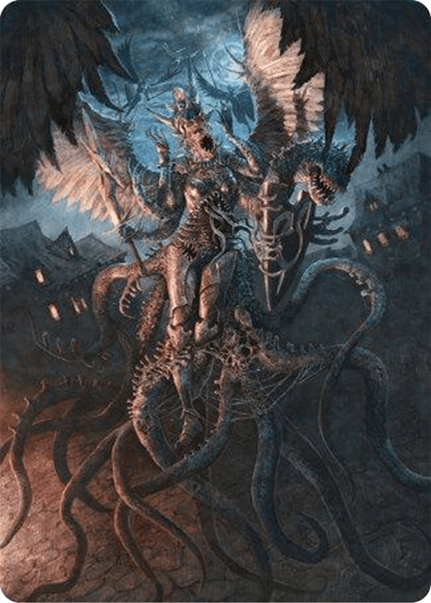 Angelic Aberration Art Card [Modern Horizons 3 Art Series] MTG Single Magic: The Gathering  | Multizone: Comics And Games