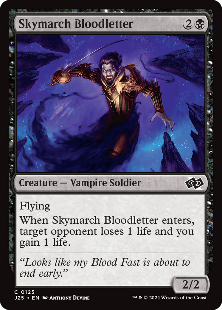Skymarch Bloodletter [Foundations Jumpstart] MTG Single Magic: The Gathering  | Multizone: Comics And Games