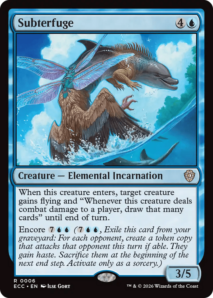 Subterfuge [Lorwyn Eclipsed Commander] MTG Single Magic: The Gathering  | Multizone: Comics And Games