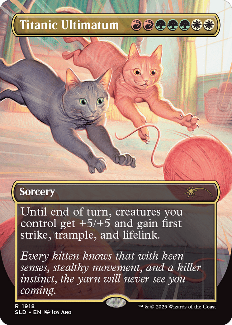Titanic Ultimatum (1918) (Rainbow Foil) [Secret Lair Drop Series] MTG Single Magic: The Gathering  | Multizone: Comics And Games