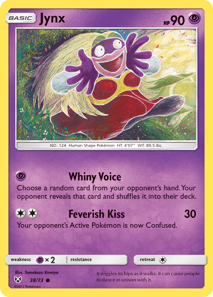 Jynx (38/73) [Sun & Moon: Shining Legends] Pokemon Single Pokémon  | Multizone: Comics And Games