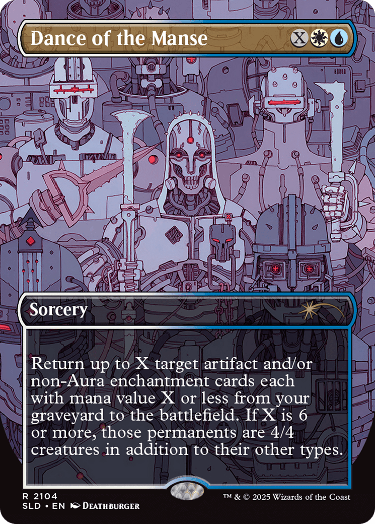 Dance of the Manse (Galaxy Foil) [Secret Lair Drop Series] MTG Single Magic: The Gathering  | Multizone: Comics And Games