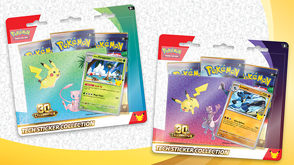 Pokemon 30th Celebration Tech Sticker Collection | Multizone: Comics And Games