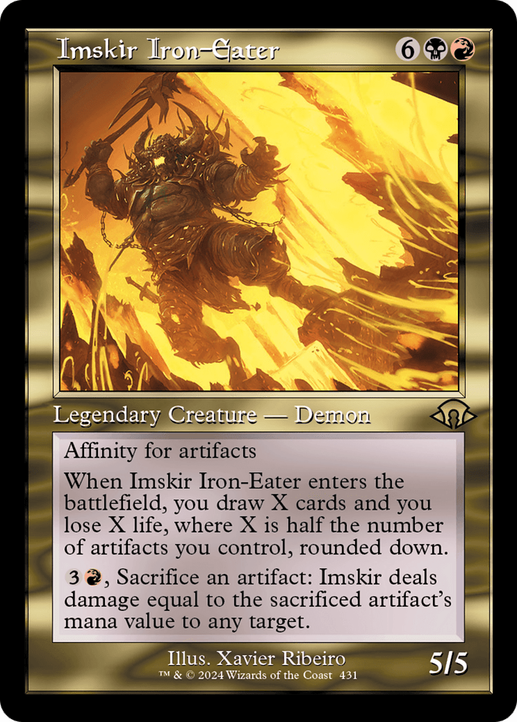 Imskir Iron-Eater (Retro) [Modern Horizons 3] MTG Single Magic: The Gathering  | Multizone: Comics And Games