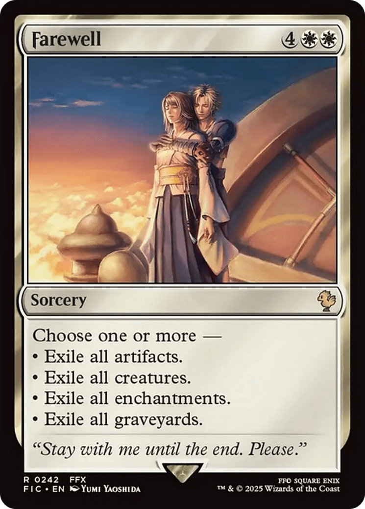 Farewell [FINAL FANTASY Commander] MTG Single Magic: The Gathering  | Multizone: Comics And Games