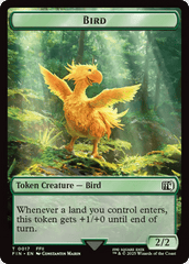 Bird (0017) // Wizard (0015) Double-Sided Token [FINAL FANTASY Tokens] MTG Single Magic: The Gathering  | Multizone: Comics And Games