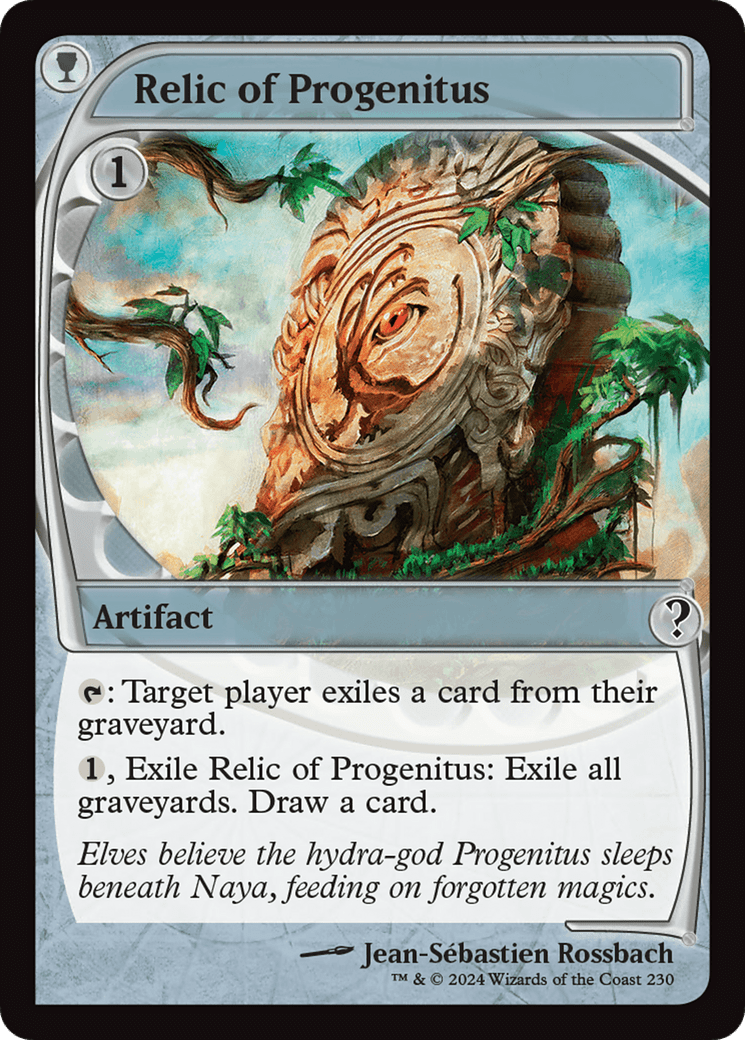 Relic of Progenitus (Future Sight) [Mystery Booster 2] MTG Single Magic: The Gathering  | Multizone: Comics And Games
