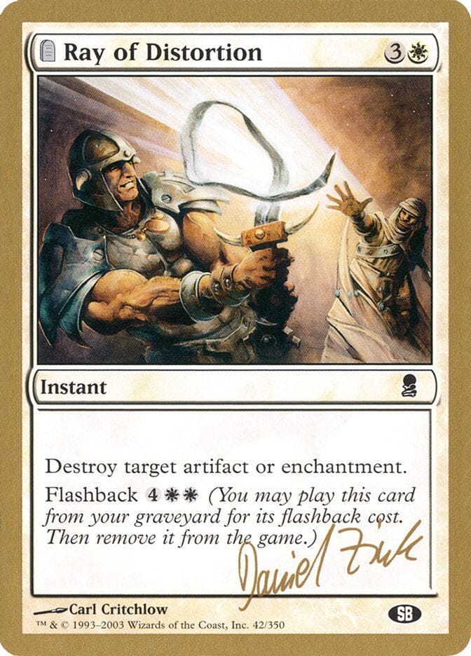 Ray of Distortion (Daniel Zink) (SB) [World Championship Decks 2003] MTG Single Magic: The Gathering  | Multizone: Comics And Games