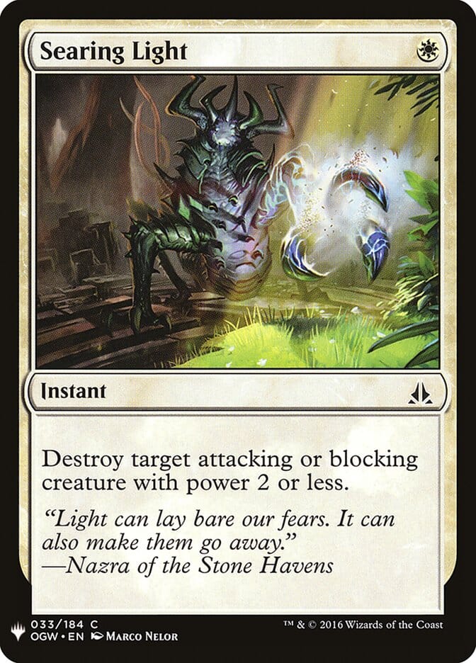 Searing Light [Mystery Booster] MTG Single Magic: The Gathering  | Multizone: Comics And Games