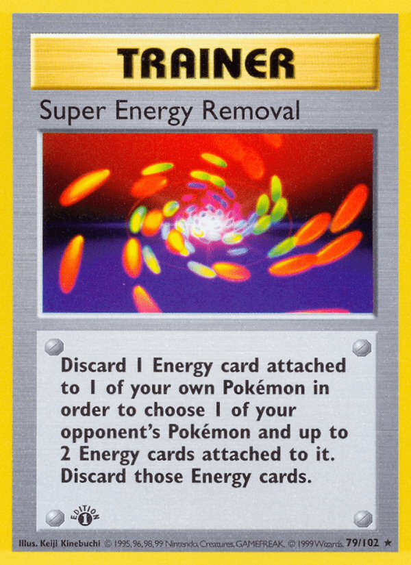 Super Energy Removal (79/102) (Shadowless) [Base Set 1st Edition] Pokemon Single Pokémon  | Multizone: Comics And Games