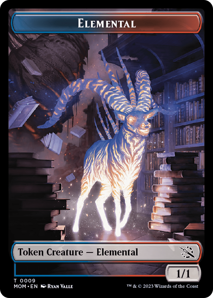 Elemental Token [March of the Machine Tokens] MTG Single Magic: The Gathering  | Multizone: Comics And Games