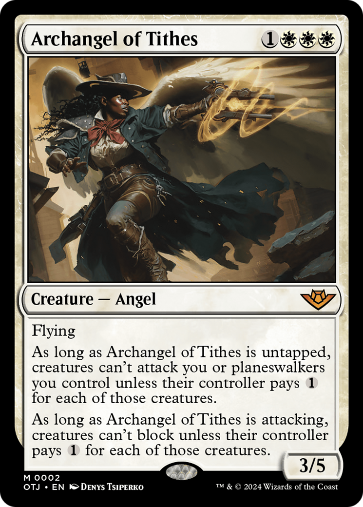Archangel of Tithes [Outlaws of Thunder Junction] | Multizone: Comics And Games