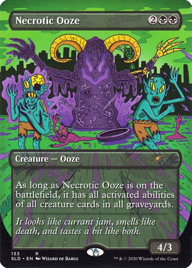 Necrotic Ooze [Secret Lair Drop Series] MTG Single Magic: The Gathering  | Multizone: Comics And Games