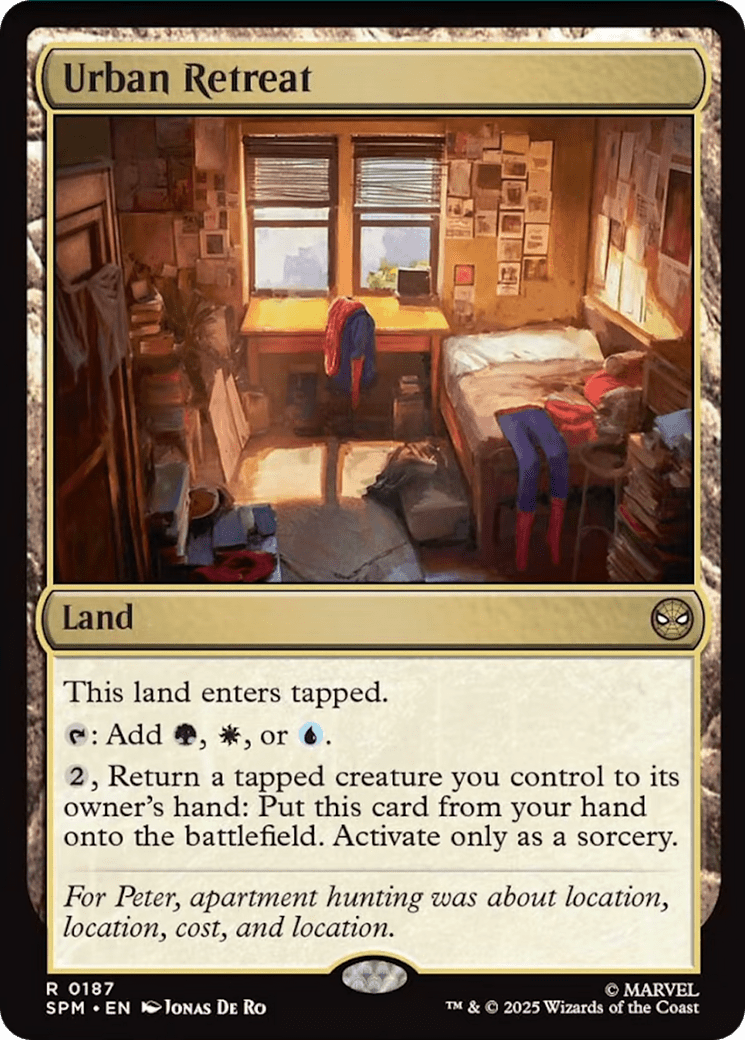Urban Retreat [Marvel's Spider-Man] MTG Single Magic: The Gathering  | Multizone: Comics And Games