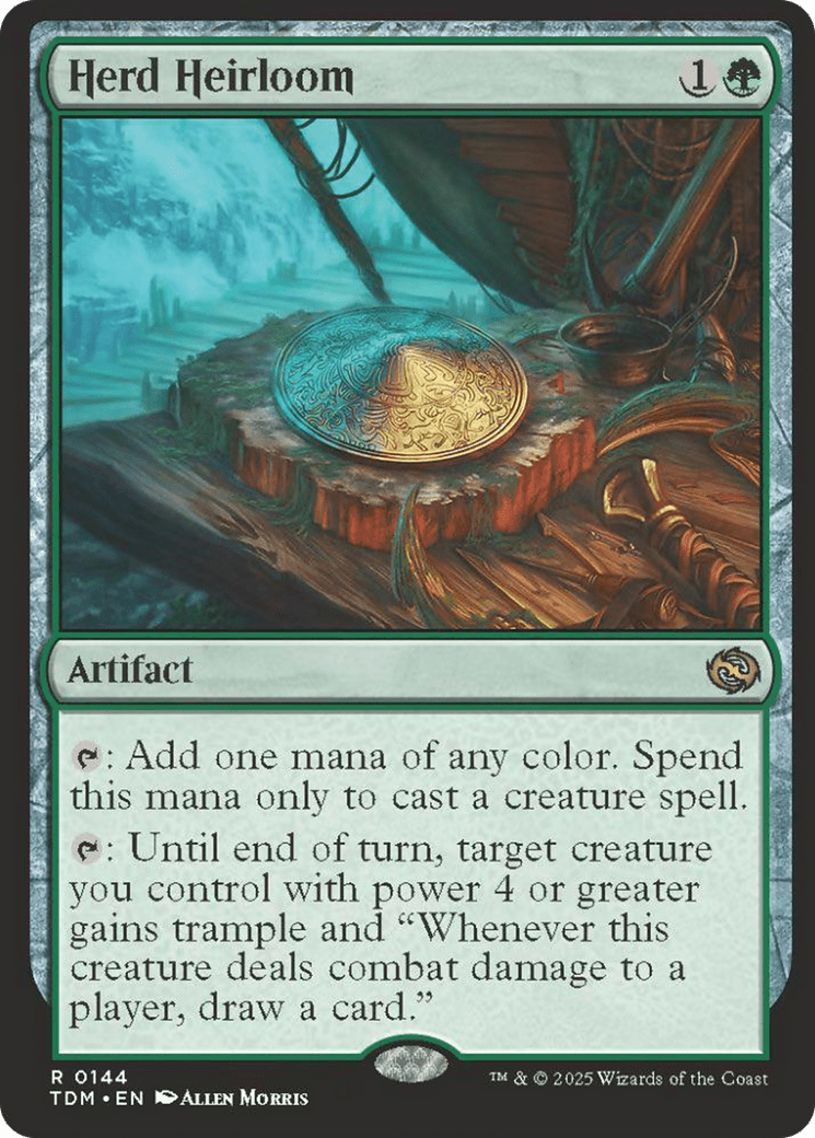 Herd Heirloom [Tarkir: Dragonstorm] MTG Single Magic: The Gathering  | Multizone: Comics And Games