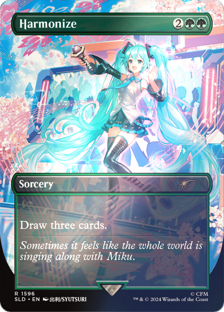 Harmonize (Rainbow Foil) [Secret Lair Drop Series] MTG Single Magic: The Gathering  | Multizone: Comics And Games