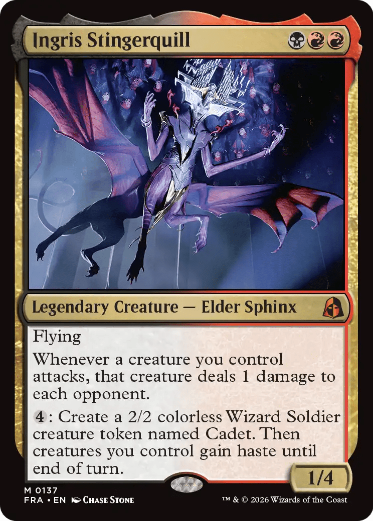 Ingris Stingerquill [Reality Fracture] MTG Single Magic: The Gathering  | Multizone: Comics And Games